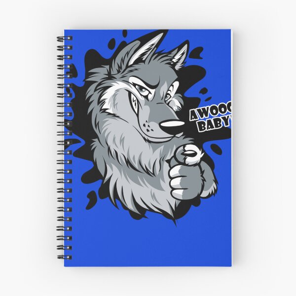 Item preview, Wolf AWOO Baby Sticker designed and sold by LeireAguayo.