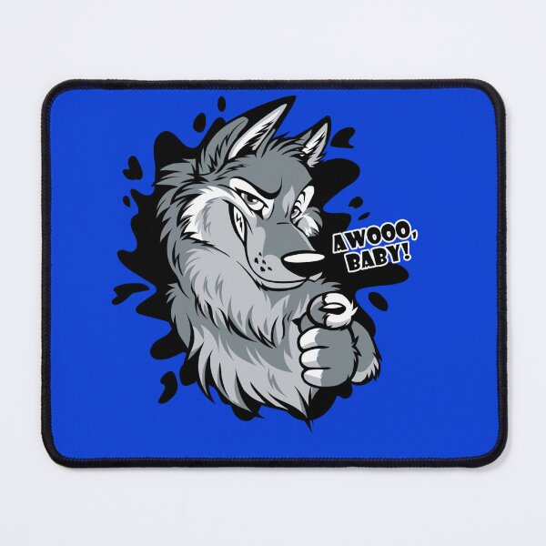 Item preview, Wolf AWOO Baby Sticker designed and sold by LeireAguayo.