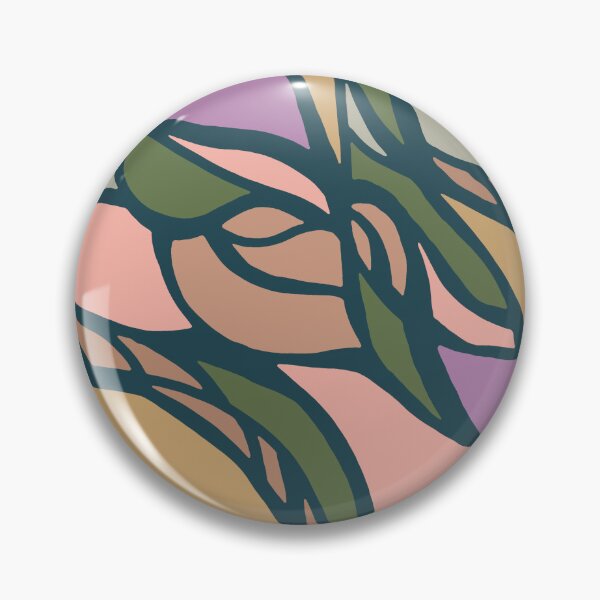 Item preview, Colorful modern curly line art pattern designed and sold by jeanyun48.