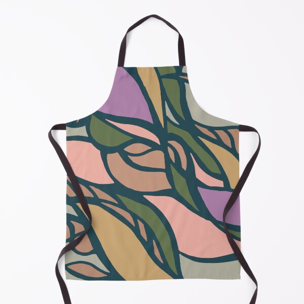 Item preview, Colorful modern curly line art pattern designed and sold by jeanyun48.