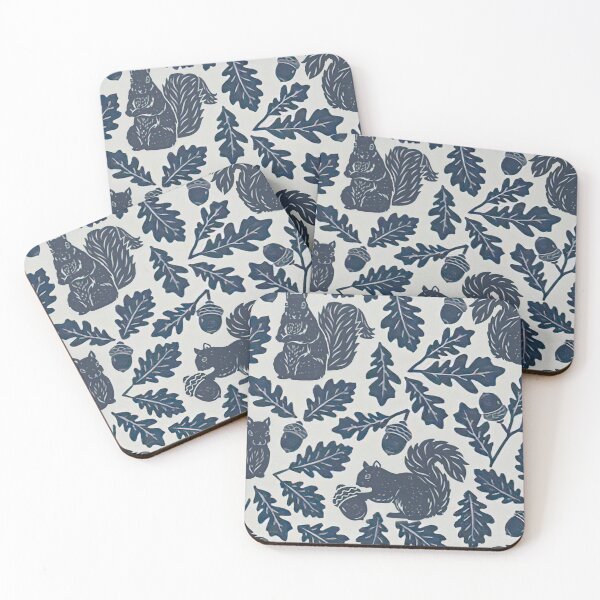 Item preview, Squirrels Woodland Pattern designed and sold by VickyCloset.