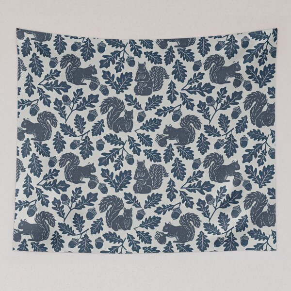 Item preview, Squirrels Woodland Pattern designed and sold by VickyCloset.