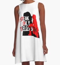 blacklist speak to elizabeth keen A-Line Dress