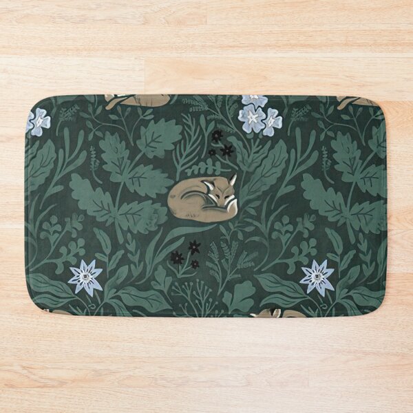 Item preview, Fox Floral Pattern designed and sold by VickyCloset.