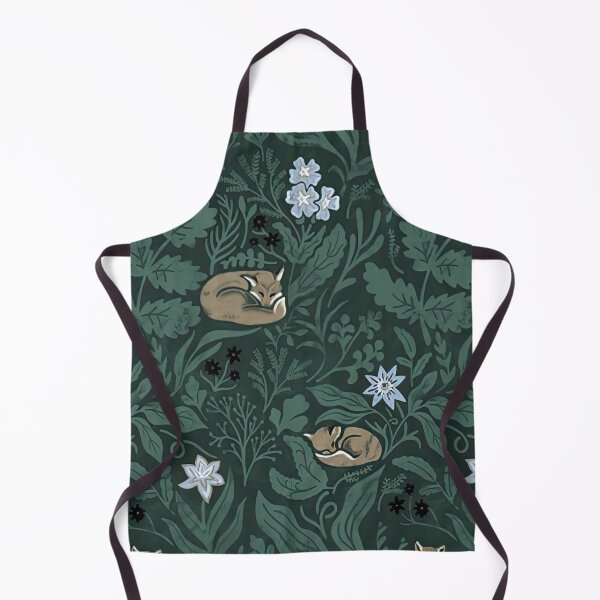 Item preview, Fox Floral Pattern designed and sold by VickyCloset.