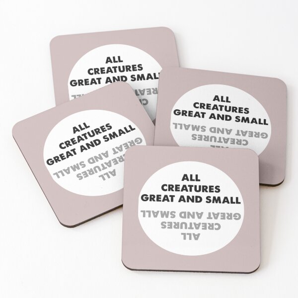 Item preview, All Creatures Great And Small   (2) designed and sold by ScorpionMartUSA.