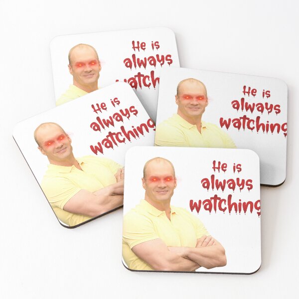 Item preview, Bob He is always watching - Red eyes designed and sold by Alva-Creatur.