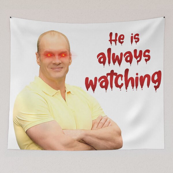 Item preview, Bob He is always watching - Red eyes designed and sold by Alva-Creatur.