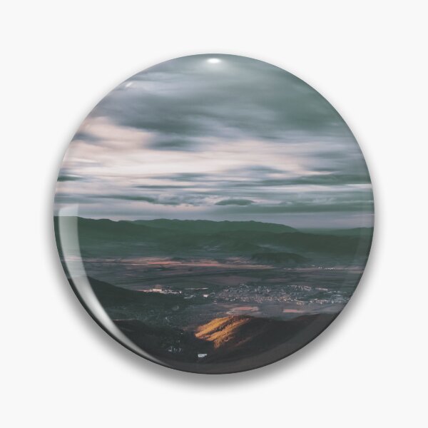 Item preview, Cloudy sky over the valley designed and sold by viknitov.
