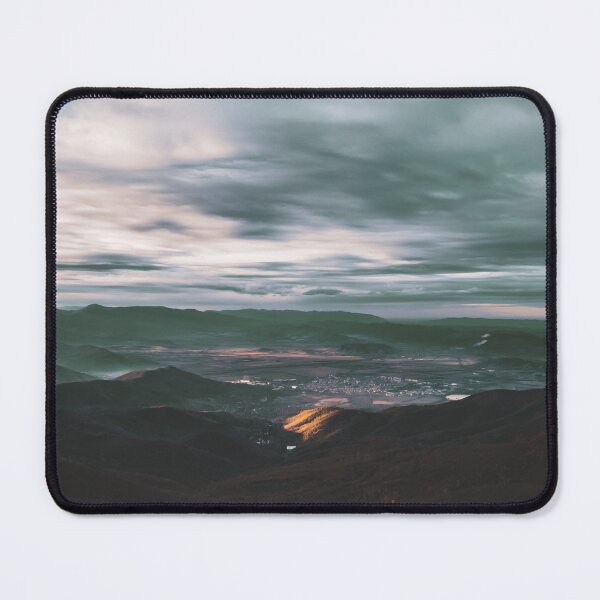 Item preview, Cloudy sky over the valley designed and sold by viknitov.