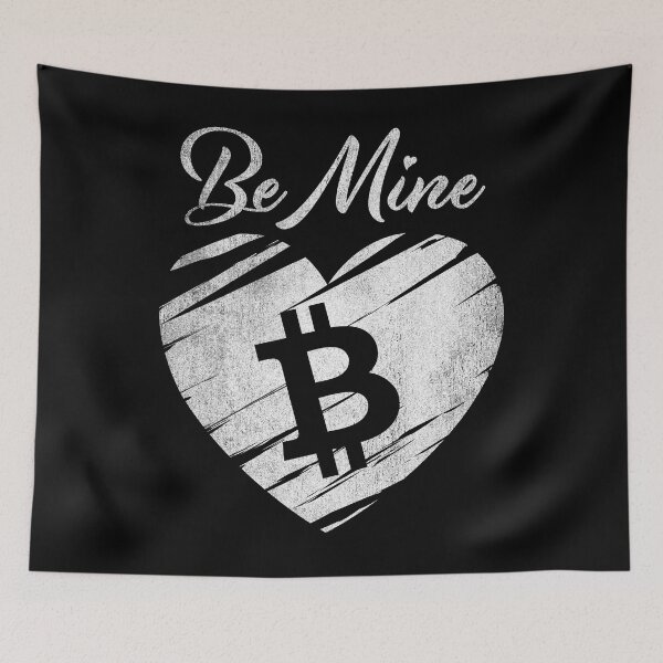 Item preview, Vintage Be Mine Valentine Bitcoin Cash BCH Coin Crypto Token Blockchain Wallet designed and sold by EarlineCormier.