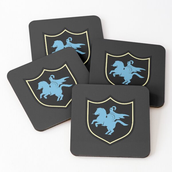Item preview, Blue Medieval Knight And Horse Sigil designed and sold by Chubuter.