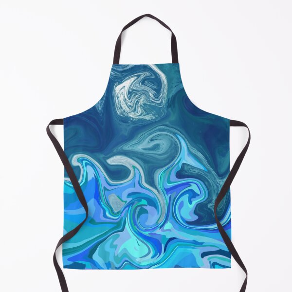 Item preview, Blue Moonlight Surf Abstract designed and sold by slimbirdy.