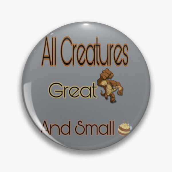 Item preview, All Creatures Great And Small designed and sold by ScorpionMartUSA.
