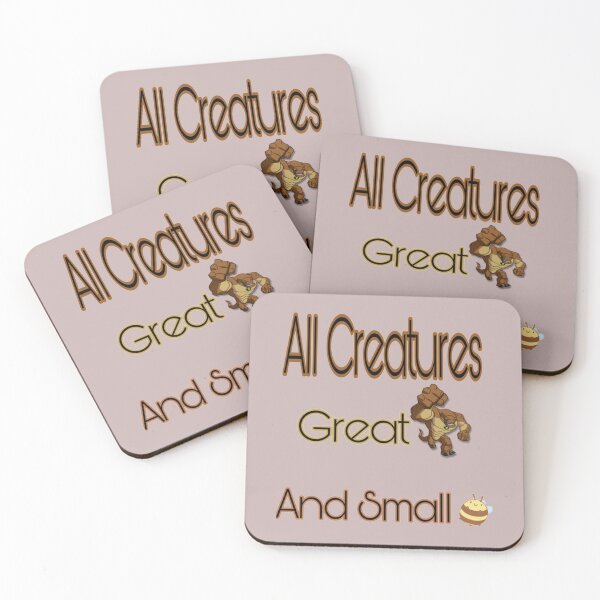 Item preview, All Creatures Great And Small designed and sold by ScorpionMartUSA.
