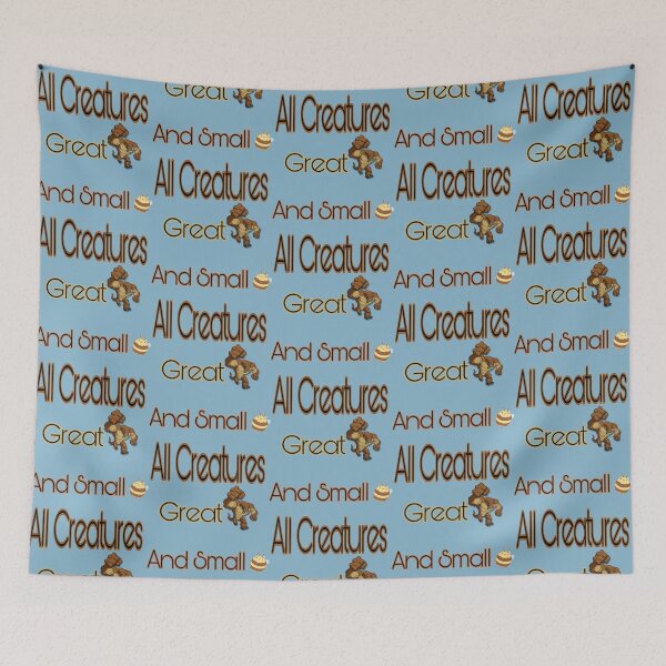 Item preview, All Creatures Great And Small designed and sold by ScorpionMartUSA.