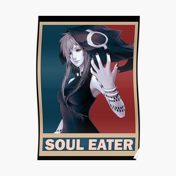 Medusa Soul Eater Soru Ita Manga Panel Anime Design  Sticker for