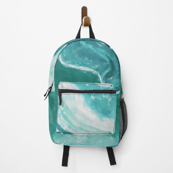 Item preview, Blue Teal Wave Watercolor designed and sold by slimbirdy.
