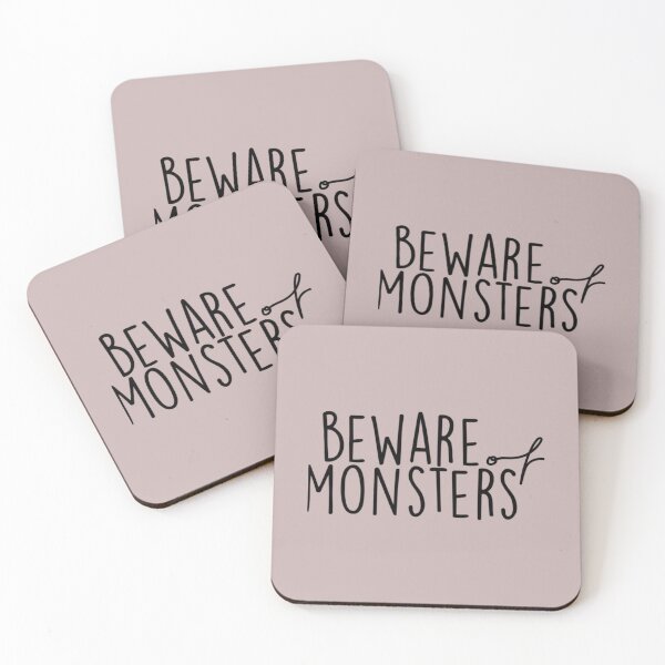 Item preview, Beware Of Monsters      designed and sold by ScorpionMartUSA.