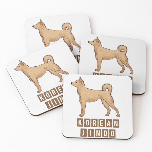 Item preview, Korean Jindo Dog Illustration Gift For Jindo Lovers designed and sold by JooArtPrints  ★★★★★.