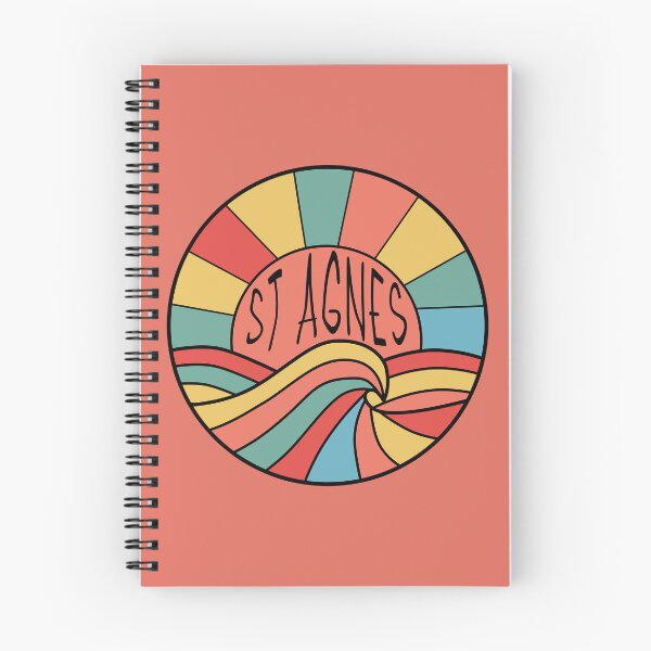 Item preview, St Agnes Sunset Cornwall Cornish Green Red Yellow designed and sold by cashewdays.