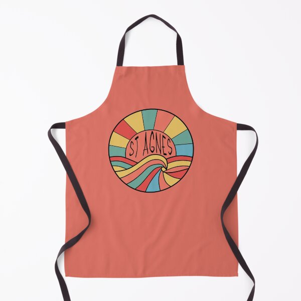 Item preview, St Agnes Sunset Cornwall Cornish Green Red Yellow designed and sold by cashewdays.