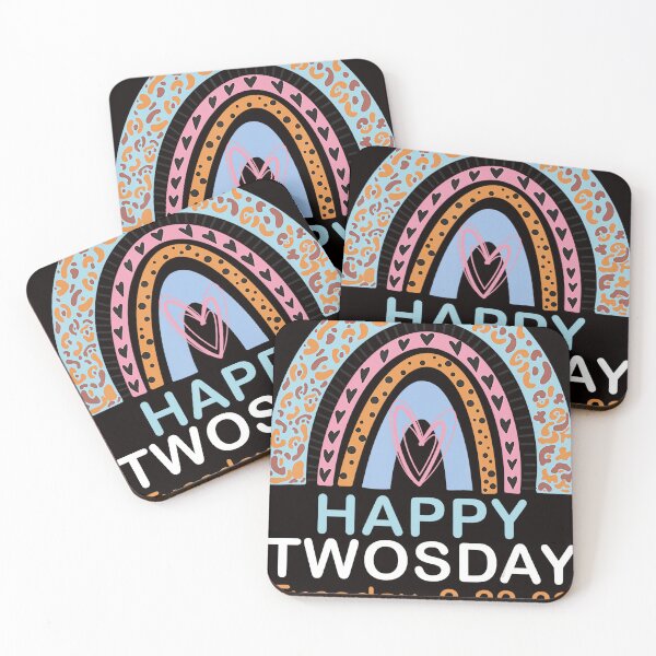 Item preview, February 2nd 2022 2-22-22 School Rainbow Happy Twosday 2022 designed and sold by JodyBoling.