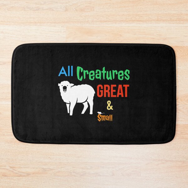 Item preview, All Creatures Great and Small.      designed and sold by ScorpionMartUSA.
