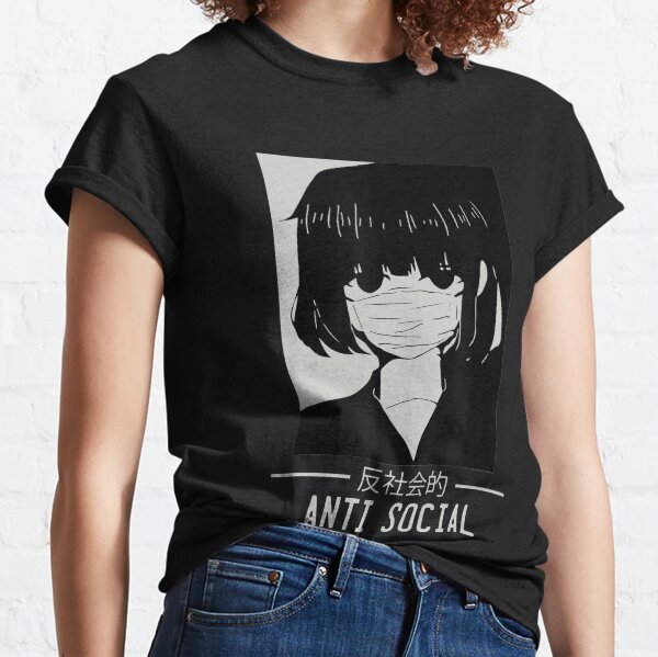 antisocial skateboard shop t shirt