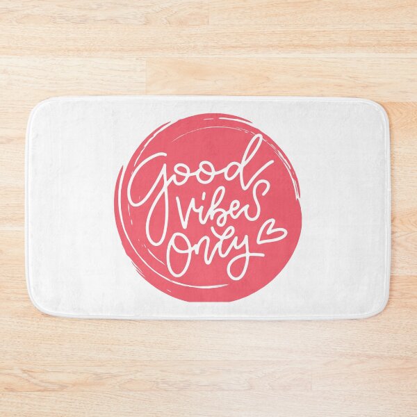 Item preview, Good Vibes Only Inspirational Design Positive Mindset designed and sold by Nathalie Aynié.