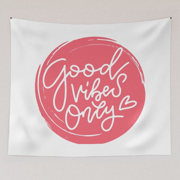 Item preview, Good Vibes Only Inspirational Design Positive Mindset designed and sold by Nathalie Aynié.