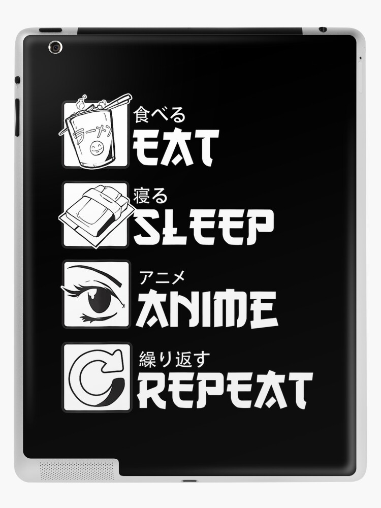 Eat Sleep Anime Memes Repeat Gift' Women's T-Shirt