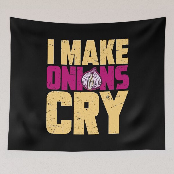 Item preview, I make onions cry Cook Chef Cooking BBQ designed and sold by 2blackcherries.