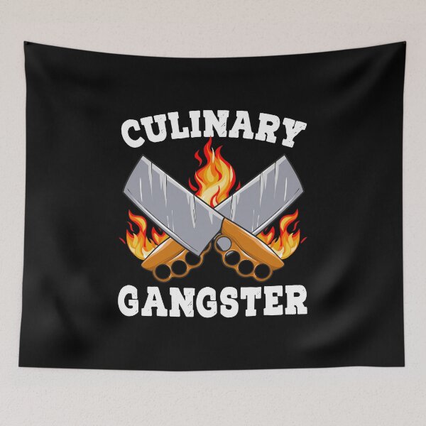 Item preview, Culinary Gangster Cook Chef Cooking BBQ designed and sold by 2blackcherries.