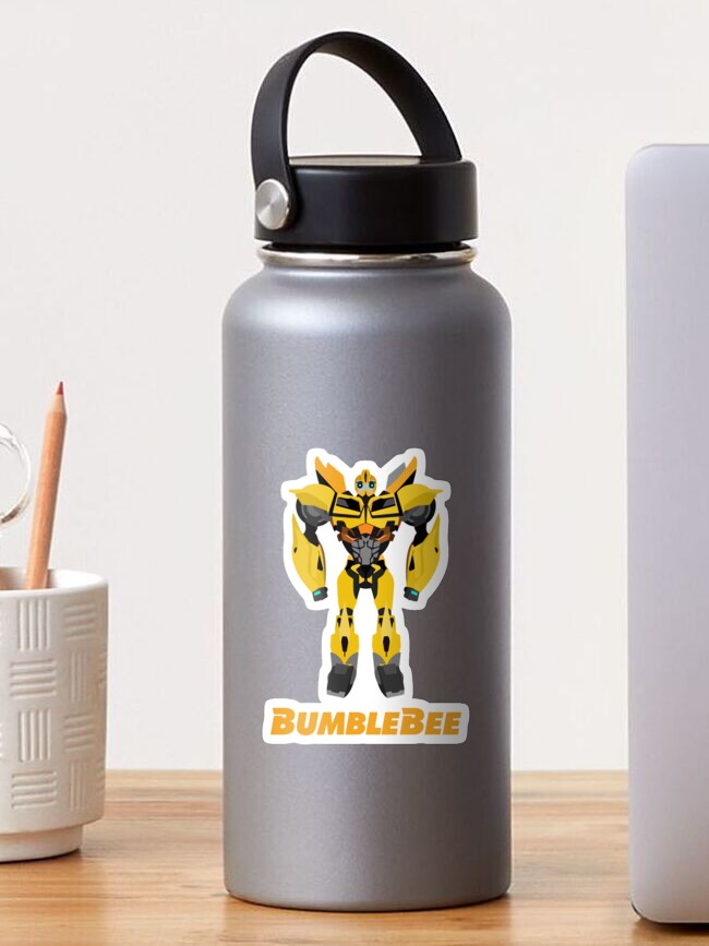 Transformer Water Bottle Bumblebee Used