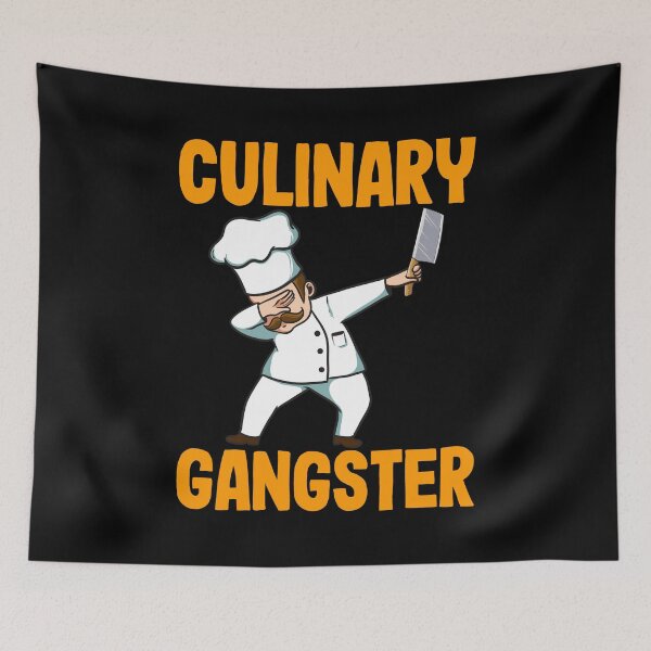 Item preview, Culinary Gangster Dabbing Cook Chef Cooking Dab BBQ designed and sold by 2blackcherries.