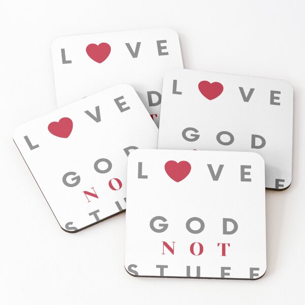 Item preview, LOVE GOD not Stuff || Christian clothing || Christian life || Kacie O'Neill Designs  designed and sold by kacieoneill.