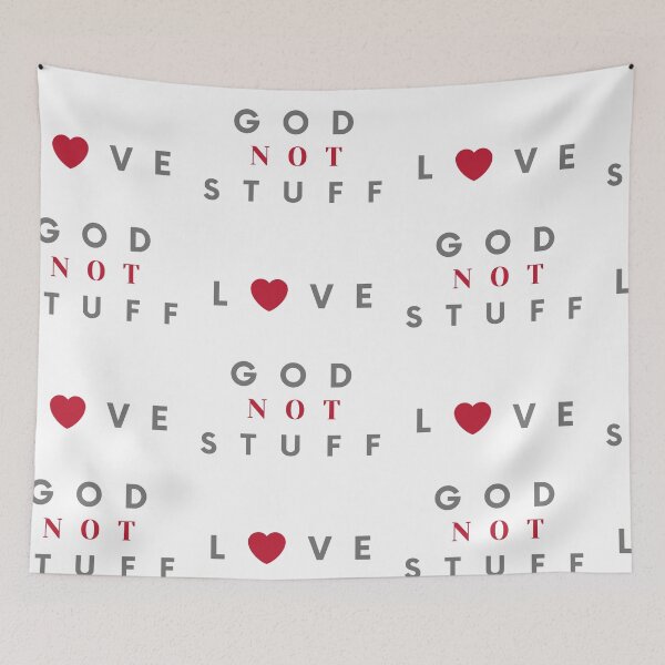 Item preview, LOVE GOD not Stuff || Christian clothing || Christian life || Kacie O'Neill Designs  designed and sold by kacieoneill.