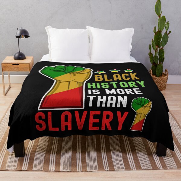 Item preview, Black History Is More Than Slavery designed and sold by Buzzbazaar.