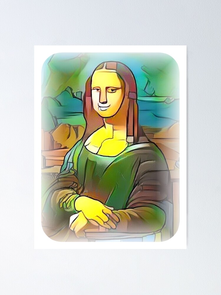 Version Mona Lisa Cartoon