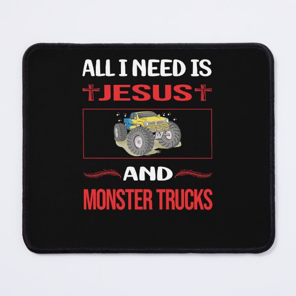 Item preview, Funny Jesus Monster Truck Trucks designed and sold by DougPoulos.