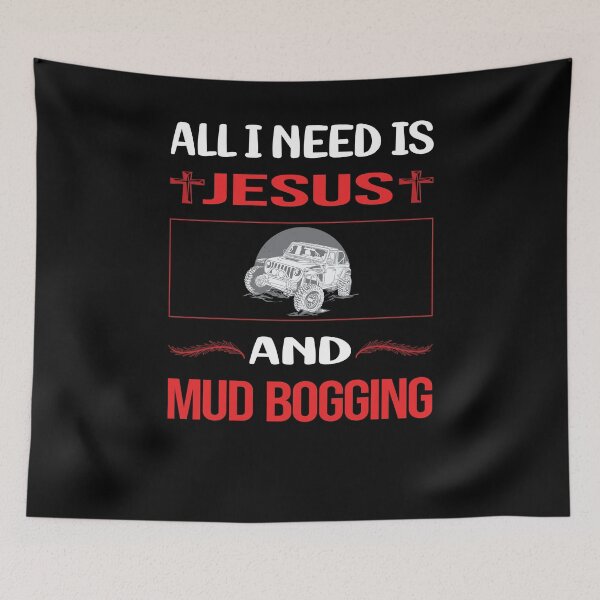 Item preview, Funny Jesus Mud Bogging Mudding designed and sold by DougPoulos.