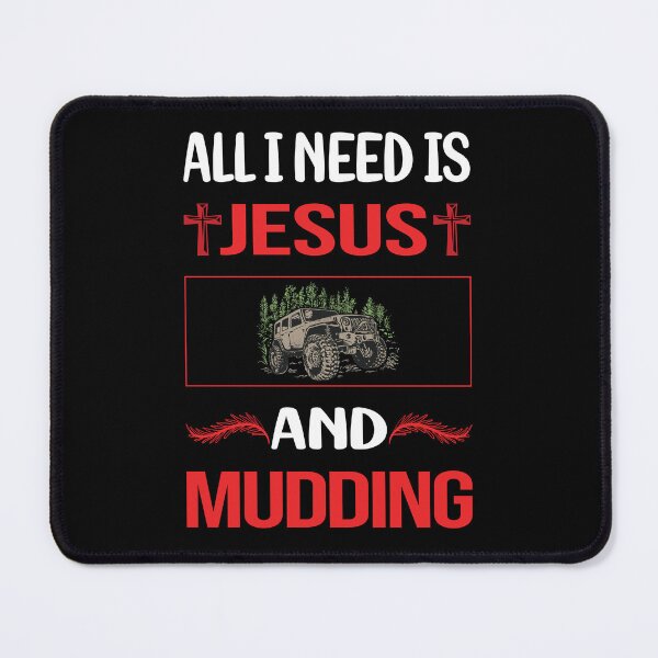 Item preview, Funny Jesus Mudding Mud Bogging designed and sold by DougPoulos.