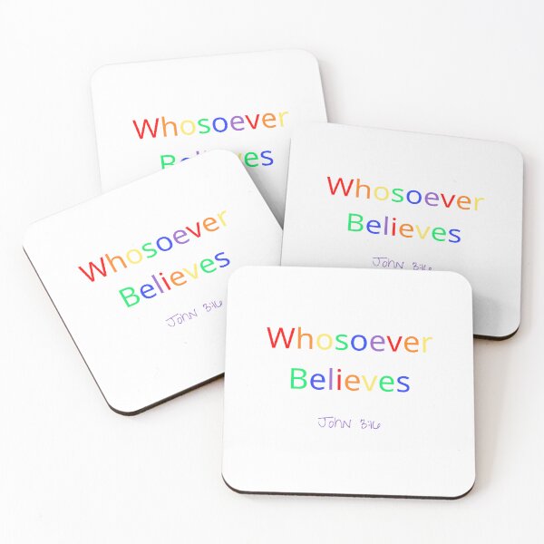 Item preview, Whosoever Believes John 3:16 designed and sold by Eccentricitees.