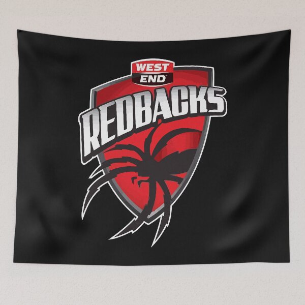 Item preview, Southern Redbacks Baseball ¾ Sleeve T-Shirt.png designed and sold by AmeliaSlauhg.