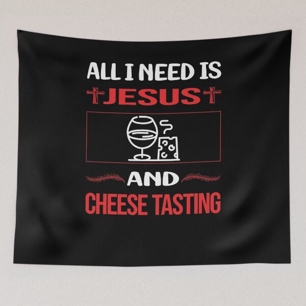 Item preview, Funny Jesus Cheese Tasting designed and sold by FifineCroteau.