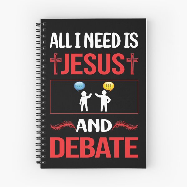 Item preview, Funny Jesus Debate designed and sold by FifineCroteau.