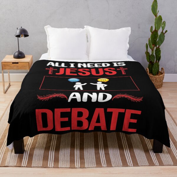 Item preview, Funny Jesus Debate designed and sold by FifineCroteau.