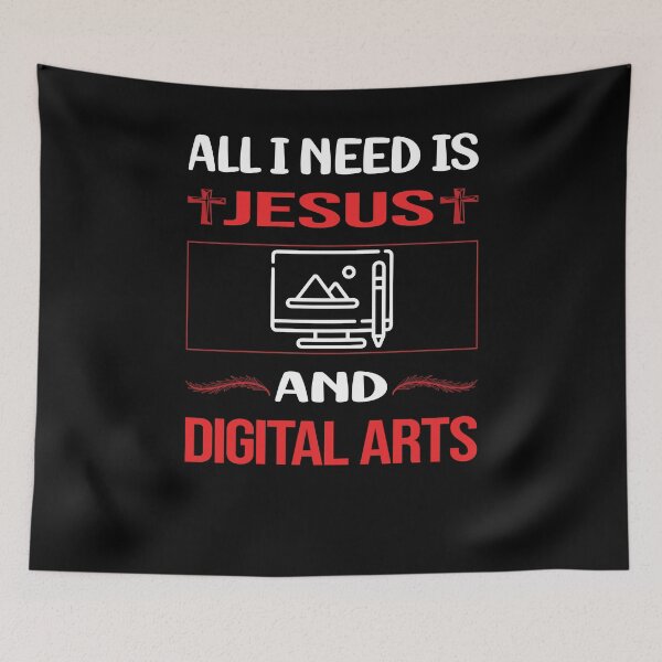 Item preview, Funny Jesus Digital Arts designed and sold by FifineCroteau.