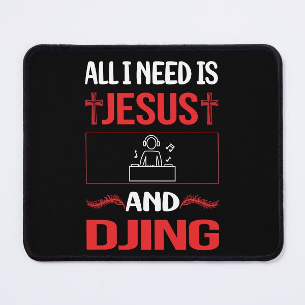 Item preview, Funny Jesus Djing DJ Disc Jockey Deejay designed and sold by FifineCroteau.